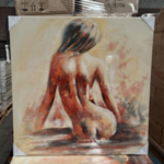 21x Canvas schilderij vrouw 80×80